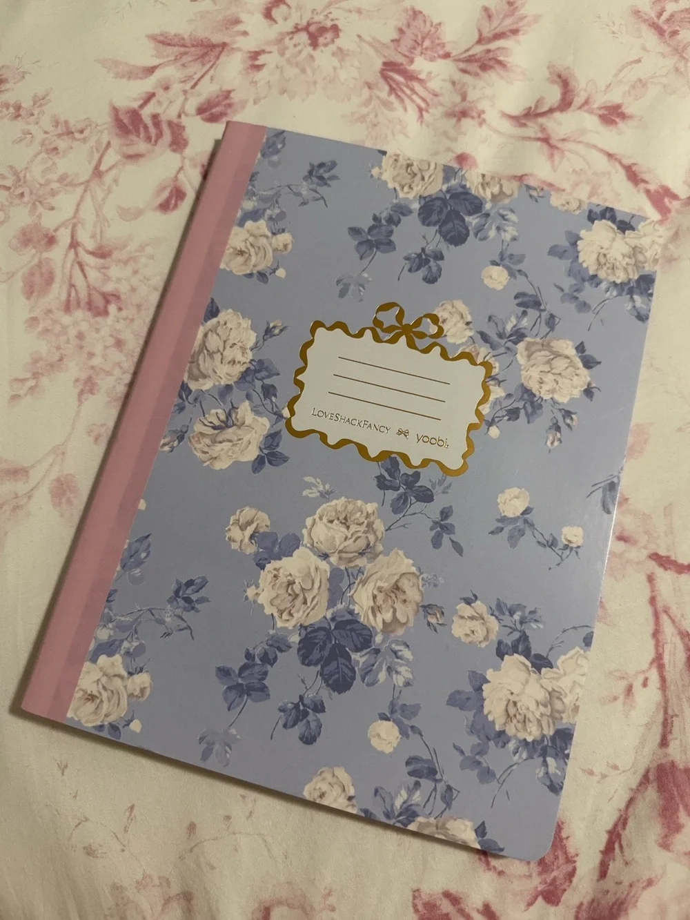 Loveshackfancy composition notebook